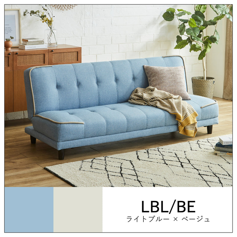 【ブラックフライデー10％OFF】 ソファーベッド 2人掛け 3人掛け リクライニング 2WAY リクライニングソファ リクライニングソファー ローソファ リクライニングソファベッド おしゃれ 北欧 かわいい シンプル ソファベッド 2人 3人 リビング 一人暮らし パステル【大型商品】