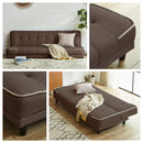 【ブラックフライデー10％OFF】 ソファーベッド 2人掛け 3人掛け リクライニング 2WAY リクライニングソファ リクライニングソファー ローソファ リクライニングソファベッド おしゃれ 北欧 かわいい シンプル ソファベッド 2人 3人 リビング 一人暮らし パステル【大型商品】