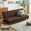 【ブラックフライデー10％OFF】 ソファーベッド 2人掛け 3人掛け リクライニング 2WAY リクライニングソファ リクライニングソファー ローソファ リクライニングソファベッド おしゃれ 北欧 かわいい シンプル ソファベッド 2人 3人 リビング 一人暮らし パステル【大型商品】