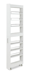 KaguBuy フォン 隙間収納 幅10cm/12cm/14cm スリム キッチン キャスター付き 収納棚 収納 ランドリーラック シンプル ランドリーラック 洗濯 洗面台 ハイタイプ おしゃれ 隙間ラック