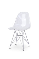 リンブス ダイニングチェア イームズチェア カラー クリア 透明 4脚セット チェア 椅子 イス ダイニング