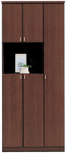 シューズボックス 下駄箱 靴箱 75cm幅 ハイタイプ 収納ボックス 収納ケース ダークブラウン ナチュラル ホワイト  シューズラック 75H Varney【大型商品】