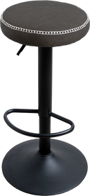 KaguBuy ガンマ カウンターチェア 1脚 バーチェア ハイスツール おしゃれ 椅子 スツール 丸椅子 店舗 レザー 北欧 レトロ ヴィンテージ カフェ PU