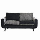 リバーシブルクッションで座り心地とスタイルを自由自在にチェンジできる2人掛けソファ― フォース