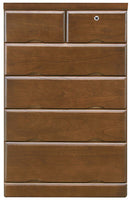 KaguBuy トリオン チェスト 完成品 桐チェスト 5段 幅60cm 日本製 大川家具 ハイチェスト