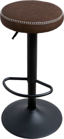 KaguBuy ガンマ カウンターチェア 1脚 バーチェア ハイスツール おしゃれ 椅子 スツール 丸椅子 店舗 レザー 北欧 レトロ ヴィンテージ カフェ PU