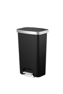 KaguBuy EKO ゴミ箱 45L ポリプロピレン ふた付き おしゃれ インテリア 清潔 シンプル ペダル式 気 ダストボックス リビング キッチン ダイニング ごみ箱 蓋 蓋つき タッチレス