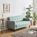 KaguBuy イーバー 2人掛けソファ 幅120cm 布張 フィーバー2 ソファ ソファー 2人掛けソファー  2人用ソファ 二人掛けソファー ファブリック 布張りソファー リビングソファー オシャレ シンプル リビング