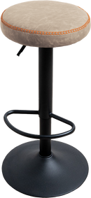 KaguBuy ガンマ カウンターチェア 1脚 バーチェア ハイスツール おしゃれ 椅子 スツール 丸椅子 店舗 レザー 北欧 レトロ ヴィンテージ カフェ PU