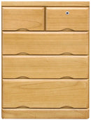 KaguBuy トリオン チェスト 完成品 桐チェスト 4段 幅60cm タンス 日本製 大川家具 ローチェスト