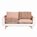 リバーシブルクッションで座り心地とスタイルを自由自在にチェンジできる2人掛けソファ― フォース