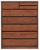 アルダー材国産幅100cm6段チェスト＜アリセア＞チェスト 幅100cm 6段 ブラウン ナチュラル 国産 完成品 木製 ハイチェスト おしゃれ ハイタイプ 自然塗装 衣類収納 整理タンス フルオープンレール 大容量 大川家具【大型商品】