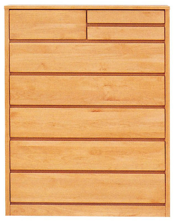 ハイチェスト　幅100cm　6段 タンス チェスト 日本製 幅100cm 6段 ハイチェスト 完成品 桐