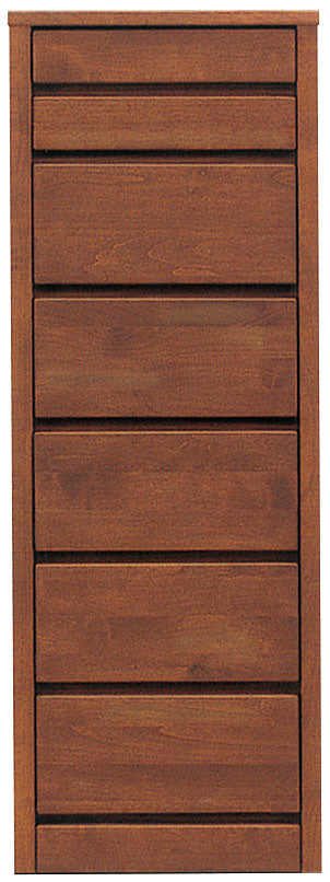 アルダー無垢材7段チェスト タンス(引取歓迎) チェスト 4段 天然木 アルダー材 幅80cm （ 衣類収納 タンス 収納