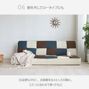 ソファベッド 2人掛け コンパクト 脚取り外し 3WAY 180cm ローソファ ソファ ソファー 二人掛け 3人掛け リクライニング アルク【大型商品】