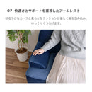 KaguBuy モネ ソファ 1人掛け ベロア 脚取り外し可能 ローソファ 1.5人掛け 一人暮らし ひとりがけ 1P ソファー クッション付 アウトレット