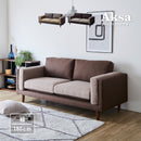 KaguBuy アクサ ソファー 2人掛け 2人用 ローソファー ファブリック おしゃれ かわいい 可愛い おすすめ アウトレット【大型商品】