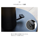 昇降式テーブル テーブル 昇降式 ガス圧昇降式テーブル 幅120 幅80 円形 角形【大型商品】オルタ