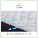 KaguBuy バッカリー ベッドマットレスセット ベッド マットレス付 収納付き 宮棚 コンセント付き 引き出し付き シングル マットレス付き 収納 マットレス付きベッド ポケットマットレス おしゃれ 収納ベッド【大型商品】