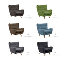 ソファ ソファー 1人掛けソファー １人用ソファー 一人掛けソファー 一人用ソファー 完成品 ファブリック 布地 ホワイト 白 オレンジ ピンク ブラック 黒 ブラウン ブルー 青 レッド 赤 グレー グリーン 緑 cattleya カトレア