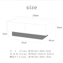 KaguBuy シャル ローテーブル 幅120 ガラス セラミック調 完成品 長方形 センターテーブル テーブル 引き出し 収納付き リビングテーブル カフェ コーヒーテーブル 日本製 大川家具 新生活 グレー グレージュ