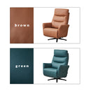 KaguBuy フォート 組立設置 ソファ 1人掛け 電動 リクライニングソファ リクライニングチェア パーソナルチェア 電動ソファ 電動リクライニングソファ USB エコレザー 1人用 1P USB 回転式 ハイバック 360度【大型商品】