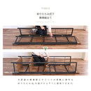 KaguBuy コナー アイアンラック 収納 オープンラック 5段 幅60 奥行31 高さ157 シェルフ アイアンフレーム  5段