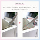 KaguBuy メイクボックス 大容量 キャスター付き 鏡付き オープン コンパクト おしゃれ かわいい ドレッサー 白 ホワイト 収納 ワゴン 木製 化粧品 コスメ メイク台 ミラー付き ミニドレッサー コスメボックス 小物収納 大容量収納 サイドテーブル コスメワゴン