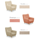 KaguBuy ダリア ソファ ソファー 1人掛け 幅82cm 1人掛けソファ ファブリック張り ファブリックソファ ラブソファ 1Pソファ リビングソファ アームソファ 肘掛け付き 韓国 韓国インテリア