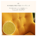 KaguBuy ダリア ソファ ソファー 1人掛け 幅82cm 1人掛けソファ ファブリック張り ファブリックソファ ラブソファ 1Pソファ リビングソファ アームソファ 肘掛け付き 韓国 韓国インテリア