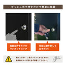 KaguBuy レヘーナ ポスト一体型宅配ボックス 宅配BOX ポスト付き宅配ロッカー 大容量 両開き 防犯 防水 防塵 置き型 ポスト一体型 配達ボックス 選べる3色