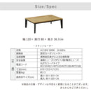 【ブラックフライデー10％OFF】KaguBuy エレン こたつ 長方形 コタツ テーブル フラットヒーター 木製 おしゃれ 120×80cm 手元コントローラー 一人暮らし 新生活 リビング