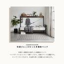 KaguBuy フーライ 棚付き シングルベッド 収納付き コンセント コンパクトフレーム スチール 収納 一人暮らし クール シック モダン シングル 一人用 ベット シングルベット