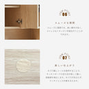 KaguBuy ヘイム 食器棚 レンジ台 幅89cm 180cm コンセント付 レンジボード キッチンカウンター ハイタイプ