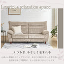 KaguBuy リン ソファ 3人掛け ハイバックソファ ファブリック 肘あり ソファー 三人掛 3P 3Pソファ リビングソファー リビング  北欧 【大型商品】