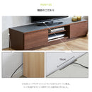 KaguBuy カイト テレビ台 ローボード 幅140 完成品 日本製 大川家具 北欧 テレビボード メラミン 収納 テレビラック TV台 木製