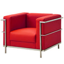 KaguBuy ルー ソファ 1人掛け コルビジェ LC2 一人掛け デザイナーズソファ ソファー 1P 1人用 リプロダクト