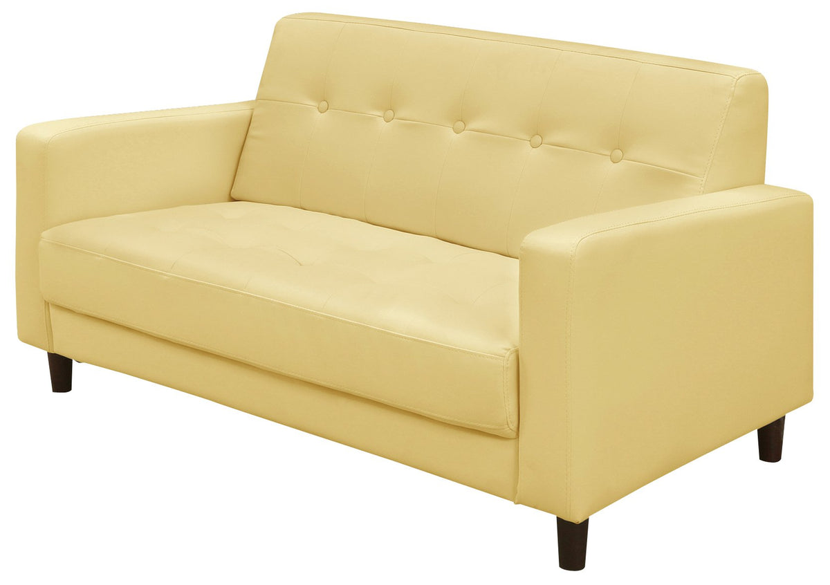 KaguBuy ジノ ソファ 2人掛け 脚取り外し可能 ローソファ 二人掛け