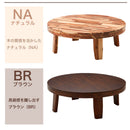 KaguBuy アカシア無垢材の100cm丸型座卓 126cm 折りたたみ 丸テーブル ちゃぶ台 円卓 食卓 坐卓 丸型座卓 丸型テーブル 丸 天板 折れ脚 折脚テーブル ローテーブル センターテーブル 座卓 天然木 無垢材 円形 完成品 おしゃれ デオロ