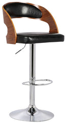 KaguBuy サディオ 昇降式バーチェア バーチェア 昇降式 背もたれ付き カウンターチェア 椅子 チェア イス チェアー バーチェア