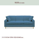 KaguBuy ラーク ソファ ソファー 3人掛け 3P 3人用 シンプル リビング ファブリック 布張り ローソファ 三人掛け 新生活【大型商品】