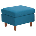 KaguBuy ラーク スツール オットマン 1人掛け 足置き シンプル 脚 布 ファブリック 1P ソファ ソファー 新生活 一人暮らし コンパクト 可愛い