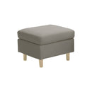 KaguBuy ラーク スツール オットマン 1人掛け 足置き シンプル 脚 布 ファブリック 1P ソファ ソファー 新生活 一人暮らし コンパクト 可愛い