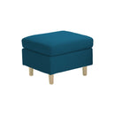 KaguBuy ラーク スツール オットマン 1人掛け 足置き シンプル 脚 布 ファブリック 1P ソファ ソファー 新生活 一人暮らし コンパクト 可愛い