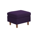 KaguBuy ラーク スツール オットマン 1人掛け 足置き シンプル 脚 布 ファブリック 1P ソファ ソファー 新生活 一人暮らし コンパクト 可愛い