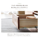 アルダー材国産幅120cmAVチェスト＜アリセア＞テレビボード AVボード TV台 テレビ台 幅120cm ナチュラル 国産品 完成品 おしゃれ レール付 木製 大容量 大川家具 自然塗装