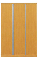 【ブラックフライデー10％OFF】ワードローブ クローゼット 収納 完成品 幅120cm ハンガー  木製 北欧 モダン 洋服タンス 大量収納 Kolby コルビー【大型商品】