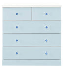 KaguBuy アルー タンス チェスト 完成品 整理タンス たんす 箪笥 幅80cm 4段 エナメル塗装 ローチェスト 衣類収納 木製 国産