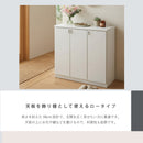 シューズボックス 靴箱 下駄箱 下足箱 玄関収納 大容量 ロータイプ 収納ケース 日本製 国産 大川家具 木目 シューズラック 60幅 75幅 90幅 Varney バーネイ