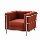 【在庫限り】KaguBuy ルック ソファ 1人掛け LC2 リプロダクト ベロア アイアン ファブリック 1人用 1人掛けソファ カッコいい